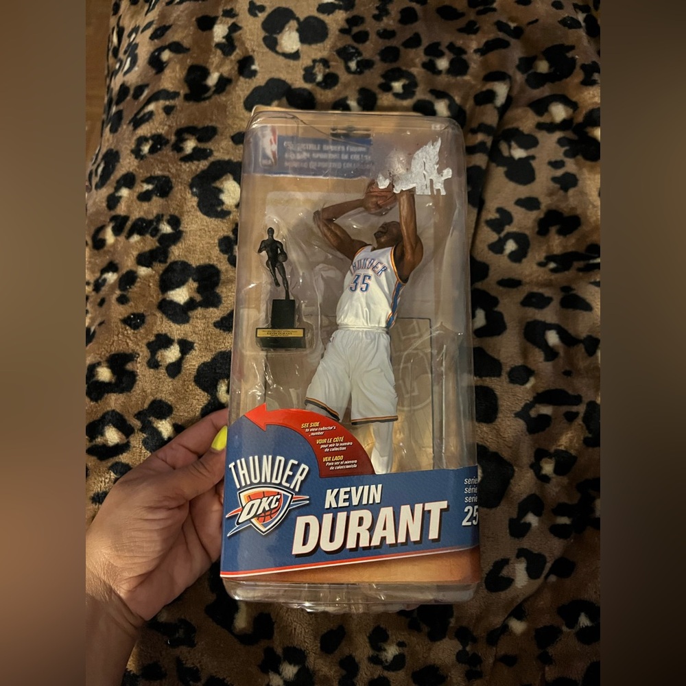 NBA Thunder OKC Kevin Durant Figure - Blue and White